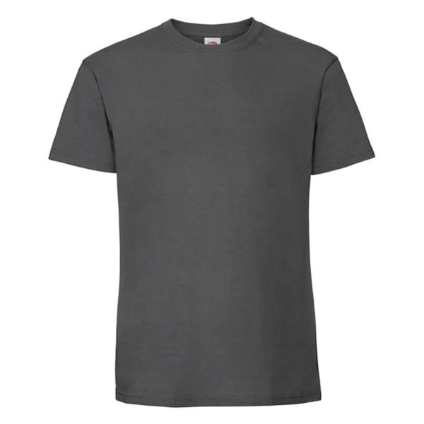 Fruit Of The Loom Herr Iconic Premium Ringspun Bomulls T-shirt X
