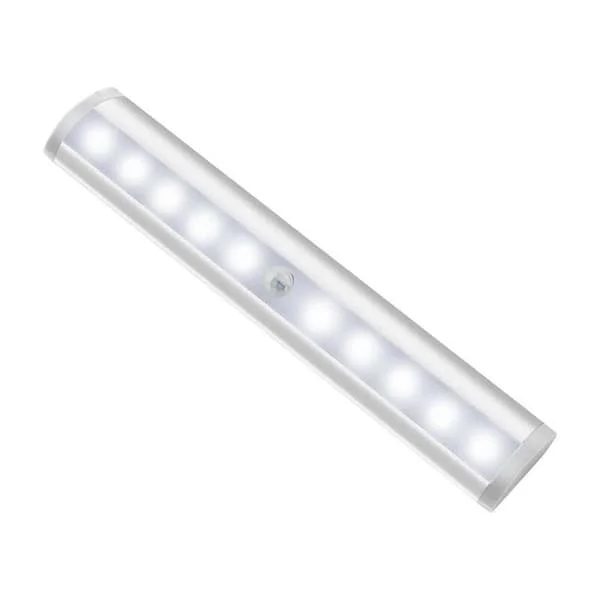 LED Motion Sensor Night Light - Battery Powered, Hallway, Stair, Closet Lamp