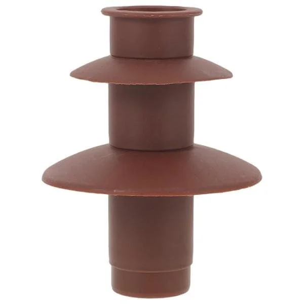 Mini chokladfontän ersättningsspiralaxel elektrisk fondue maskin roterande spiralstav för 2-vånings chokladfondue fontänmaskin reservdelar