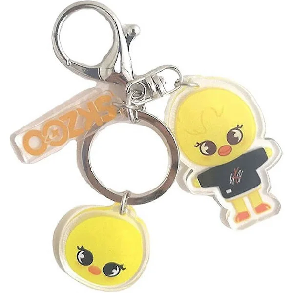 Merchandise Stray Kids SKZOO Nyckelring Stary Kids Merch Väskaccessoarer