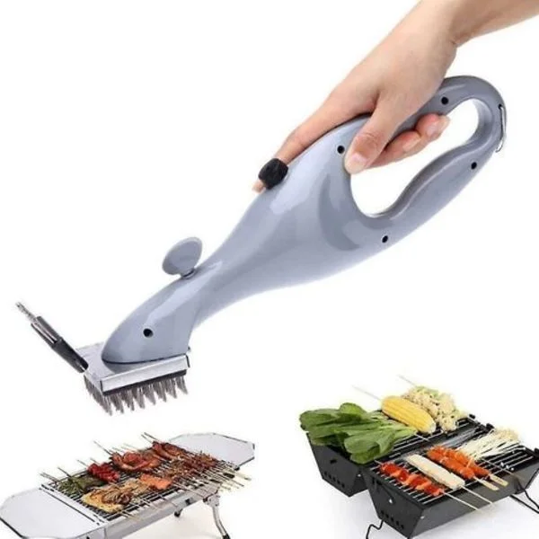 Ångrengörare för grillar, grillar och ångugnar. Rengöringsverktyg. Rengöringsborste.