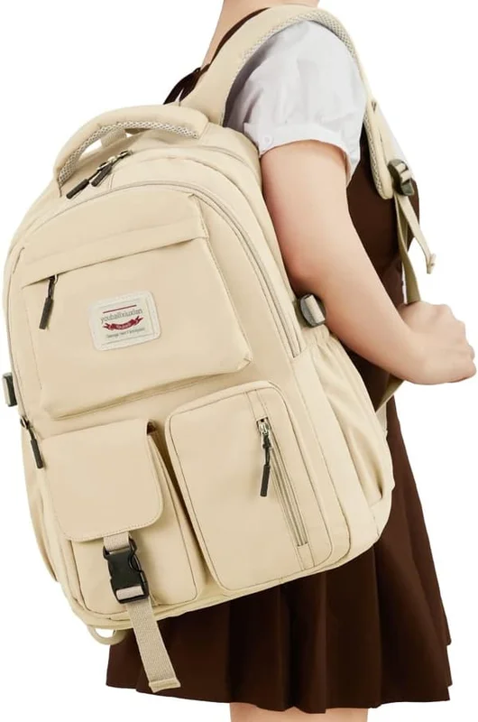 Letvægts Skole Rygsæk til Kvinder, Sød Skole Taske til Piger, Laptop Rygsæk Rygsæk til Skole Casual Daypacks Rejse Rygsæk til College Arbejde