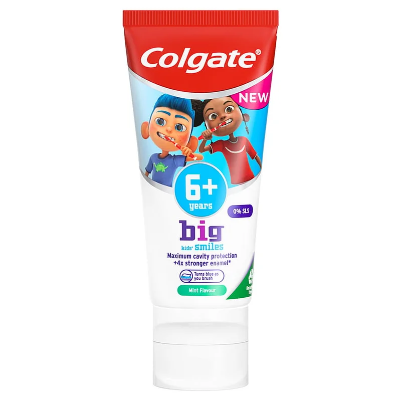 Colgate Colgate Tandpasta Big Kids' Smiles 6+ år 50 ml, Børn & Forældre, Tandpleje Til Børn, Børnetandpasta