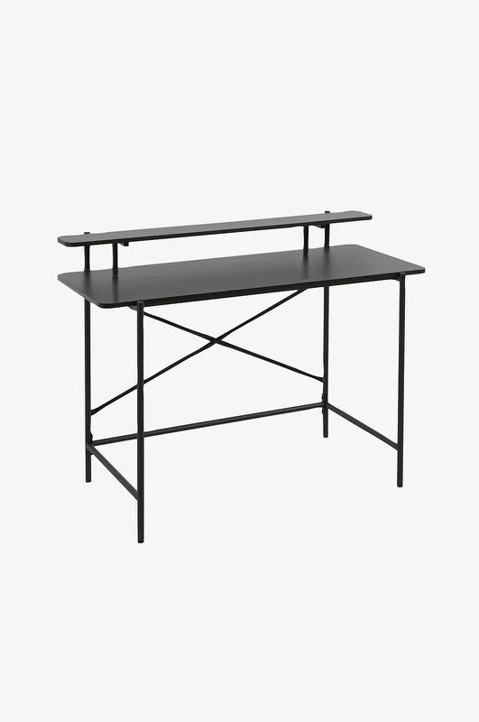 Kave Home - Skrivebord Galatia - Sort - Skriveborde - Fra Homeroom