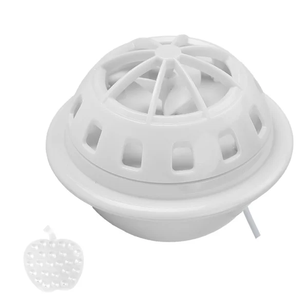 Diskmaskin 15 Minuter Automatisk Avstängning Super Shock Wave 2 Lägen USB-Driven Mini Diskmaskin (Vit)