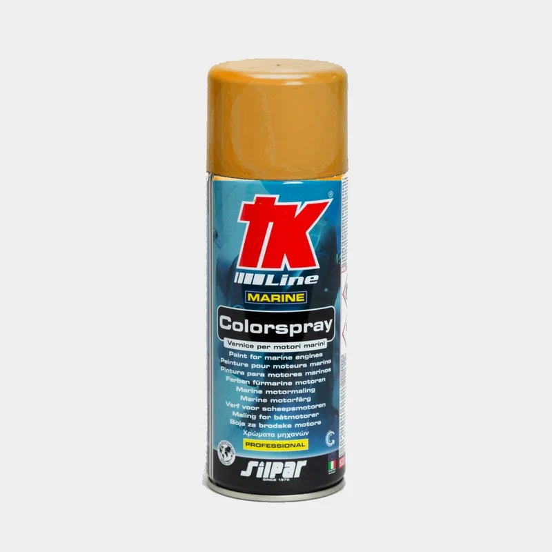 Drevfärg & motorfärg TK-Line Colorspray, 0.4 liter - Tohatsu Grey Metallic