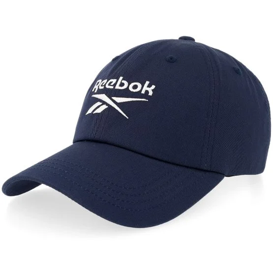 Reebok - Ble unconstructed Czapka Z Daszkiem - Logo Cap Navy Reebok Navy Dad Cap @ Hatstore