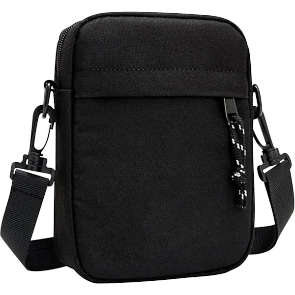 Liten Crossbody Bag for Menn, Mini Messenger Bag Side Skulderbag for Telefon Pass, Casual Satchel Bag Telefonveske, Mini Sling Bag Fanny Pack W