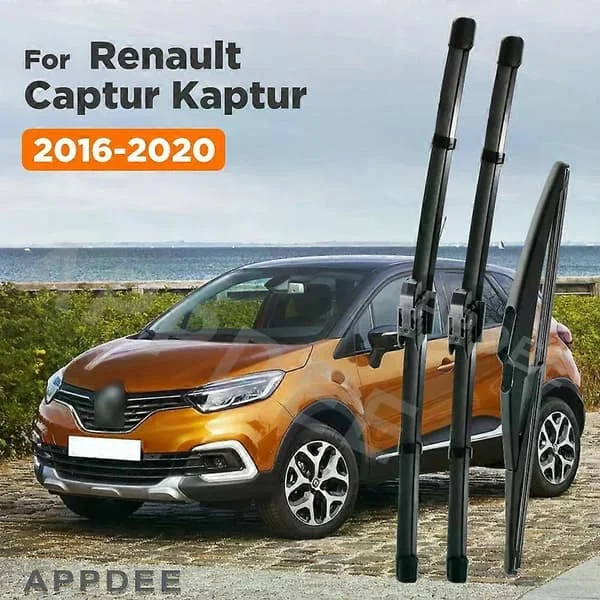 Torkarblad fram och bak för Renault Captur Kaptur 2016 2017 2018 2019 2020 Vindruta Vindruta Fram 26"16"12[YJD]