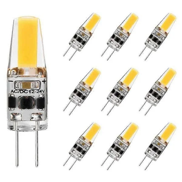 G4 LED-pære Varmt Hvidt Lys Dæmpbar 3W Svarer til 30W AC/DC 12V-24V Dobbeltstift LED-pære G4 LE