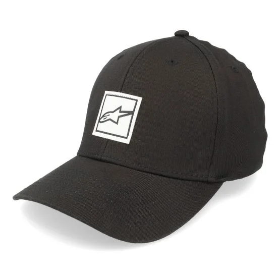 Alpinestars - Schwarz flexfit Cap - Meddle Hat Black Flexfit Herren Baumwollmischung Größe L/XL Schwarz 58-61cm
