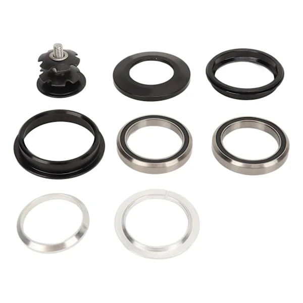 Bike Headset 44mm Aluminum Alloy Seal Double Bearing Straight Steerer Fork Recessed Bicycle Parts for MTB Road Bike