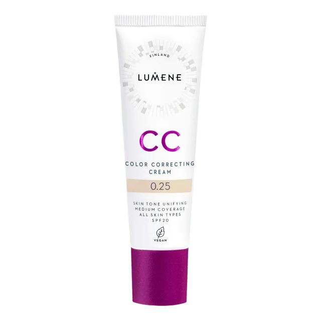 Lumene CC Color Correcting Cream SPF 20 Foundation Dam Beige 30ML