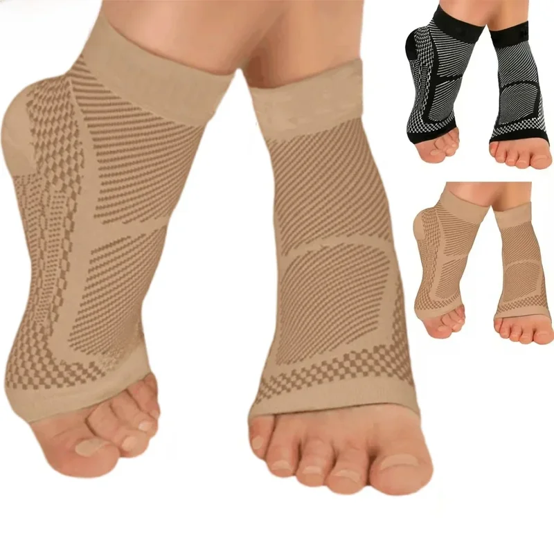 AliExpress - Attelle de soutien de cheville de sport, 1 paire, manchon de Compression, chaussette pour fasciite plantaire, tendinite d'achille, 