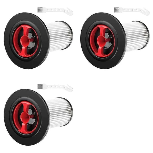 3X Ersättningsfilter för Bosch Unlimited Gen2 Series 8 Dammsugare, HEPA-filter för Bosch Dammsugare 12036642 EM
