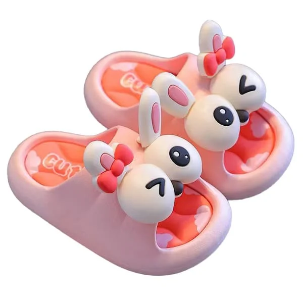 Bunny Toddler Slides Topp-Slippers for Gutter og Jenter - Barne-Slidesandaler