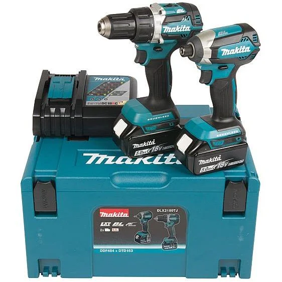 Makita DLX2189TJ Verktygspaket, Maskiner & elverktyg