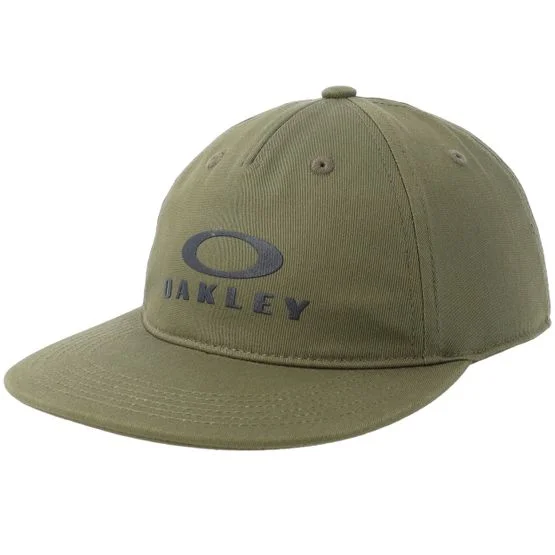 Oakley - Green - adjustable - Cap - Session Cap Army Green Strapback - Hatstore