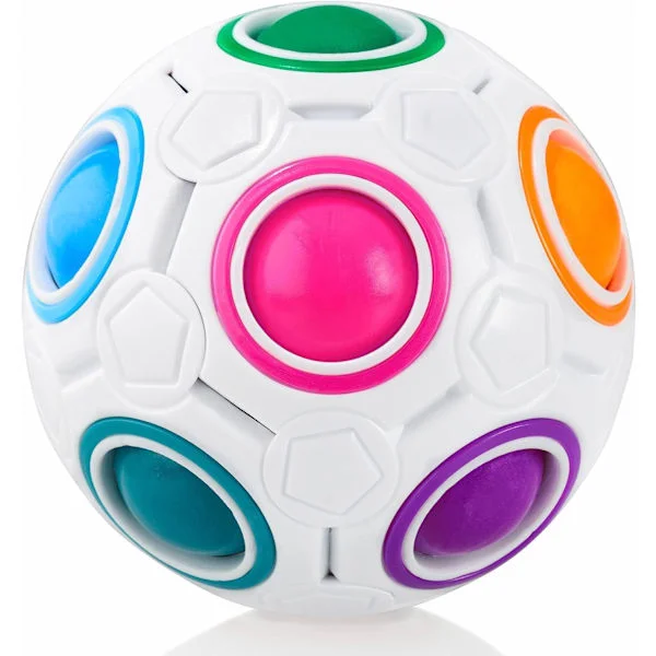 Magic Rainbow Ball 3D Puzzle for Kids | Rainbow Puzzle Ball | Brain Teasers for Boys 6-10 Years | Boys' Toys | Teen Boys Gifts | Travel