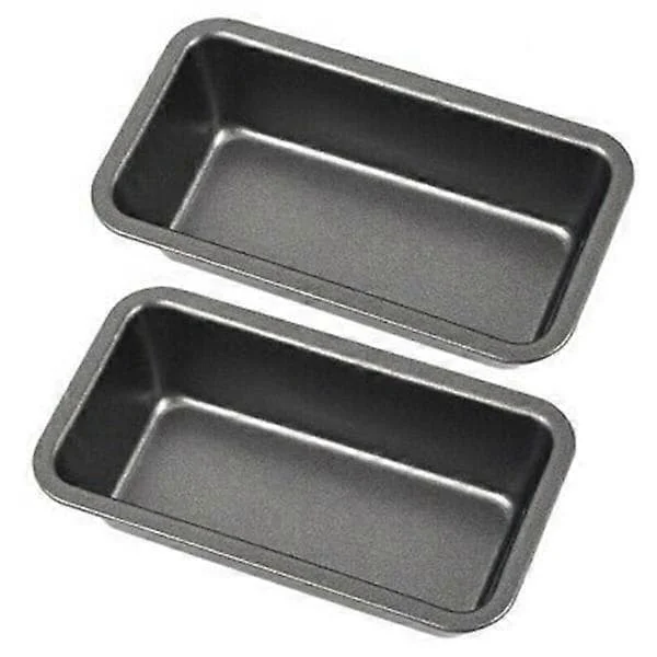 2 stk. Brødforme til bagning Nonstick kulstofstål brødform Bakke Toastform Kageform Limp Bagværk Toast Bo