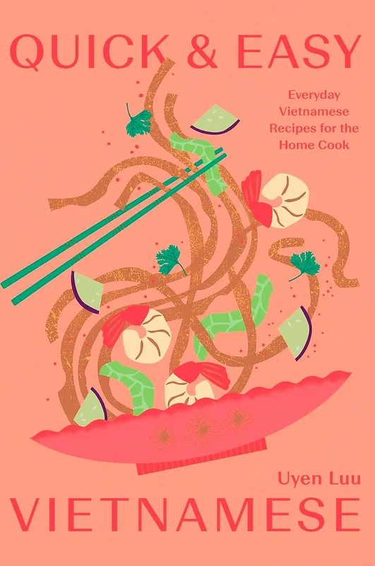 New Mags - Coffee Table Book - Quick And Easy Vietnamese - Punainen - Coffee table books - - Homeroom