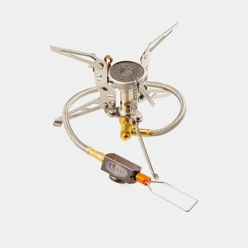 Gas stove / camping stove GSI Pinnacle 4 Season Stove, 2800 W, + Summer Gas (230 gram)