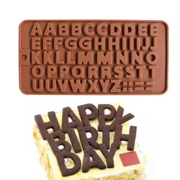 Chokladform, Bokstäver, Alfabetet - Isform, Pralinform