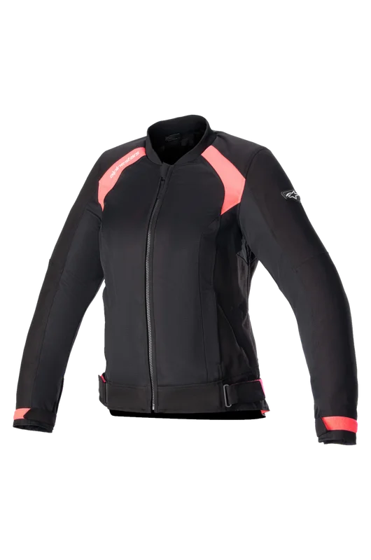 MC-Jakke Alpinestars Eloise V2 Air Dame Svart/Diva Rosa L