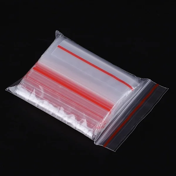 Små påsar Små zip-påsar Förslutningsbara grip-tätnings-påsar 6 x 9 cm (2,3 x 3,5 tum) Transparenta Mini Plastpåsar Transparenta Polyetenpåsar 