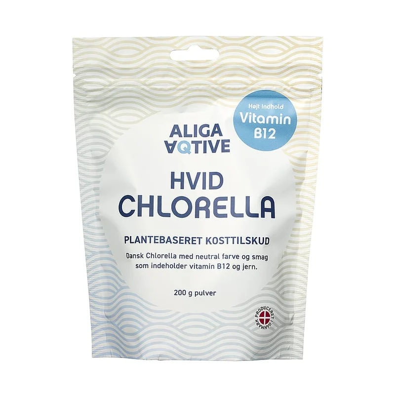 Aliga Aqtive Hvid Chlorella 200 g, Helse & Madvarer, Ingredienser, Chlorella