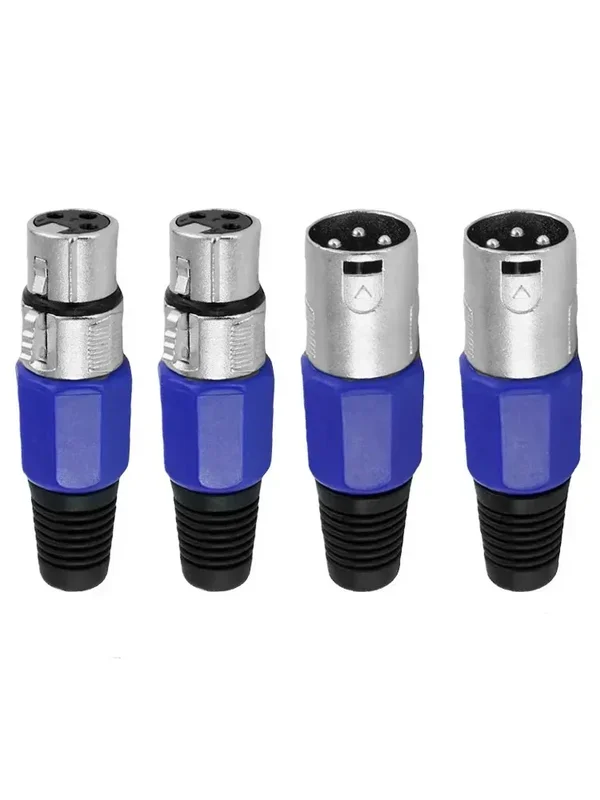 AliExpress - 5Pcs XLR Stecker XLR 3Pin Stecker Weibliche Jack Buchse mit Verriegelung für Mic Mikrofon Audio Video Kabel Draht
