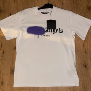 Vit t-shirt från Palm Angels