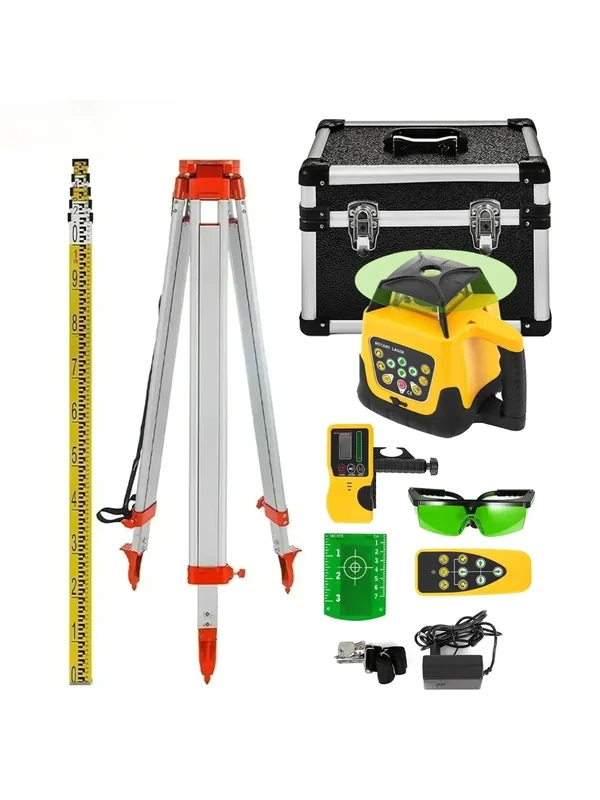 AliExpress - SIHAO 360° Rotationslaser-Nivelliergerät mit Automatischer Selbstnivellierung für Vertikale und Horizontale Messungen, Professionelles 