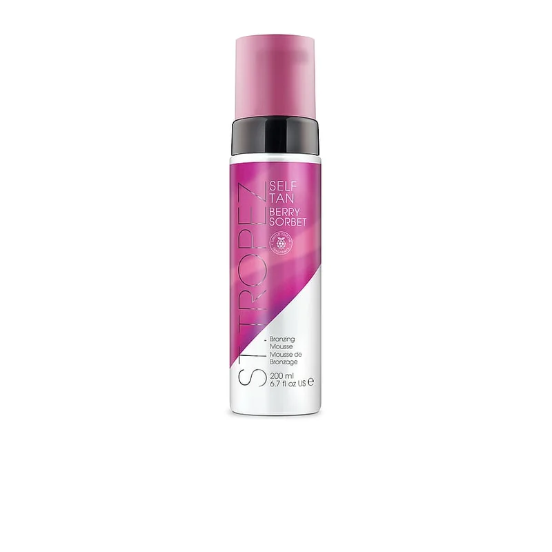 Spar 25% • Køb 2, St. Tropez Self Tan Berry Sorbet Bronzing Mousse 200 ml, Hudpleje, Solcreme & Solpleje, Selvbruner