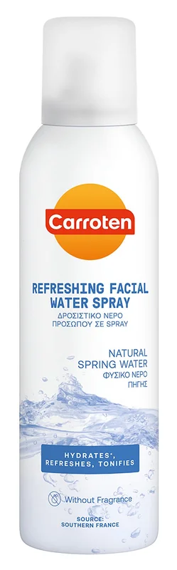 Carroten Refreshing Facial Water Spray 150 ml, Hudpleje, Ansigtspleje, Facial Mist