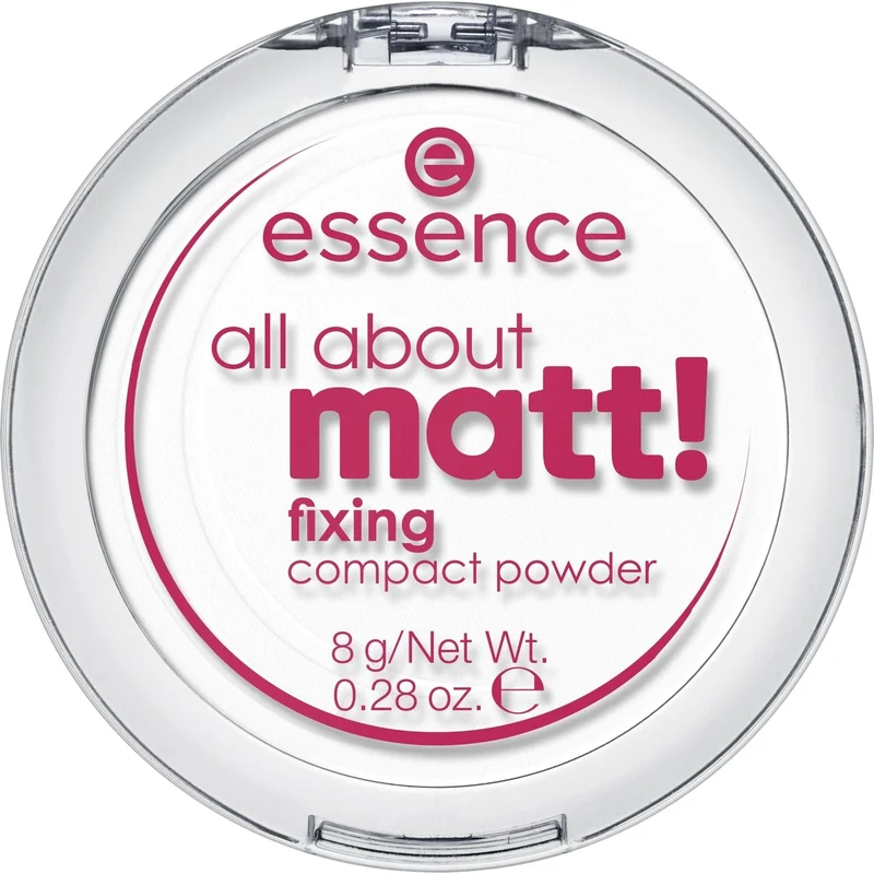 essence ALL ABOUT MATT! cipria compatta trasparente 8GR - Cipria compatta