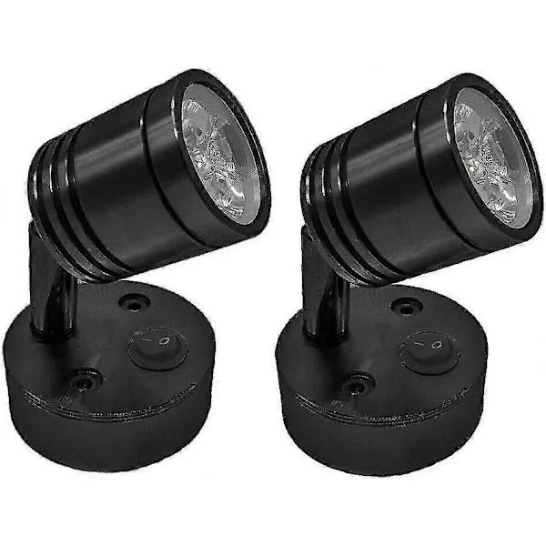 12V LED-valot matkailuautoon, seinävalaisin lukemiseen, autoon, asuntovaunuun, veneeseen, sisävalaisin, matkailuauto, valaisin kytkimellä, kylmä 