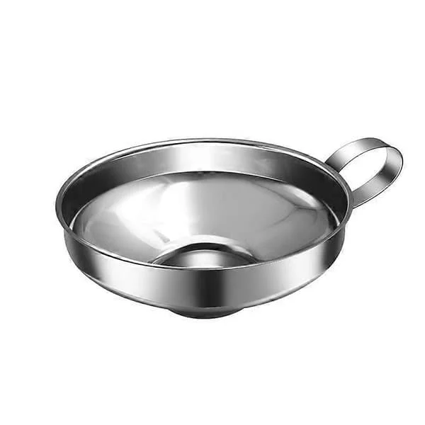 Kjøkken Trakt i Rustfritt Stål med Bred Munn, Syltetøy Trakt, Filter, Mat, Sylteagurk, Syltetøy Trakt, Gadgets, Kjøkkenredskap (1 stk)