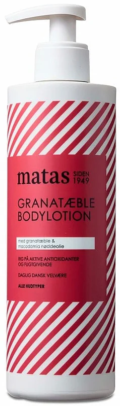 Matas Striber Granatæble Bodylotion 400 ml, Hudpleje, Kropspleje, Bodylotion