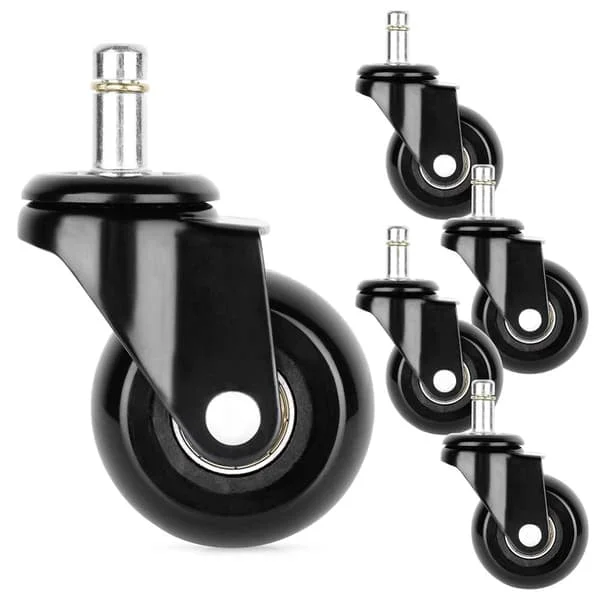 IKEA fåtölj hjul gummi 5 cm / 10 mm 5 st.