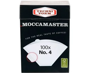 Moccamaster-Kaffefilter til 1,25 L trakter-Moccamaster kaffefilter, størrelse 4-Beverage machine-Kaffeutstyr