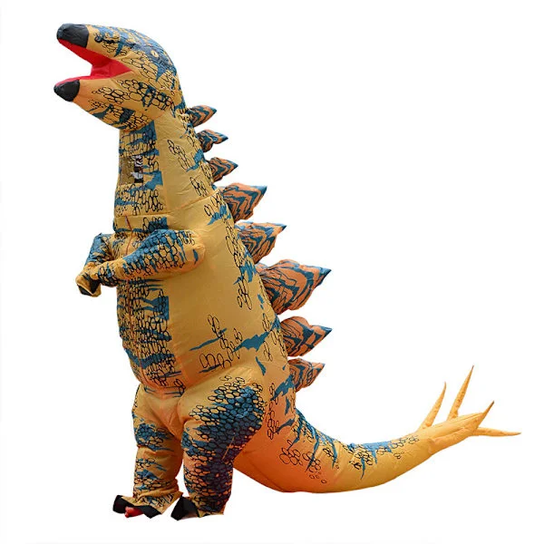 Uppblåsbara Dräkter Julscenföreställning Dräkter Halloween Dräkter Stegosaurus Vuxenstorlek stegosaur stegosaur_yux stegosaur stegosaurus Vuxenstorlek