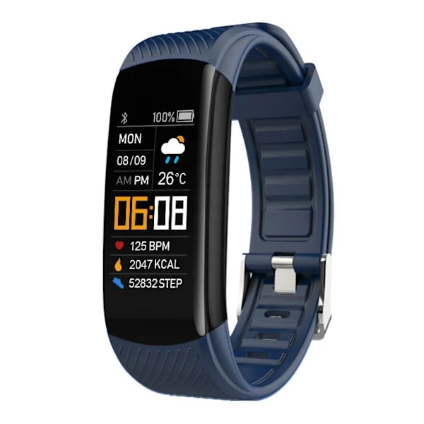 Aktivitetsarmband / Fitnessarmband / Pulsklocka DarkBlue