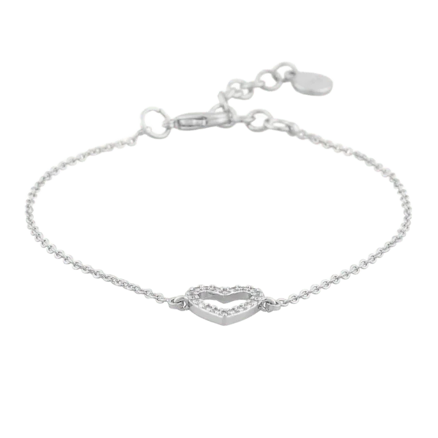 SNÖ of Sweden Valentina Chain Bracelet Armband Dam Silver ONESIZE