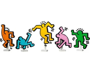 LEGO ART Keith Harings dansende figurer 31216