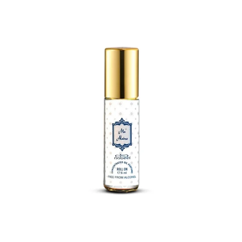 Nabeel Oil Perfume Ma'Alaina Roll On 6ml - Huile de Parfum Unisex