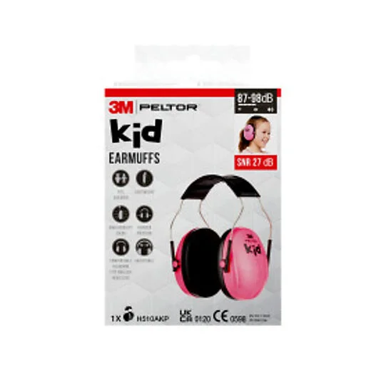 3M Hørselvern Peltor Kid for barn rosa