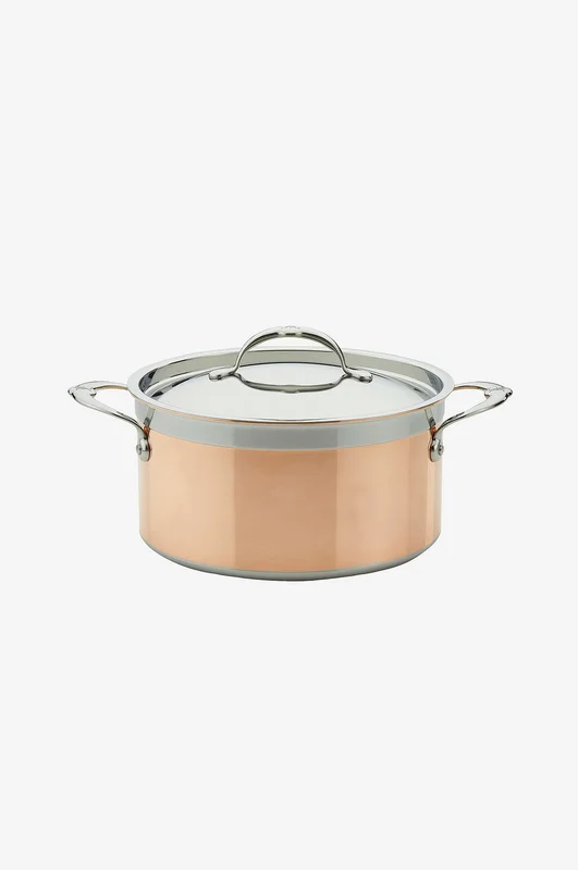 Hestan - Kjele CopperBond diameter 24 cm, 5,7 liter - Kobber - Gryter & kasseroller - Fra Homeroom