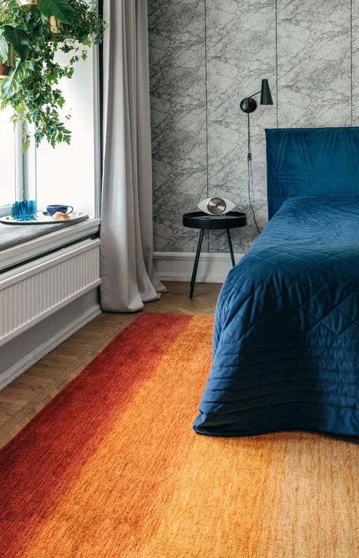 160X230 Tapis Gabbeh Rainbow - Rouge Rouille Moderne Rouge Rouille (Laine, )