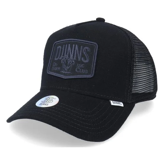 Djinns - Svart trucker Caps - Trucker Hft Hippy Canvas Black @ Hatstore